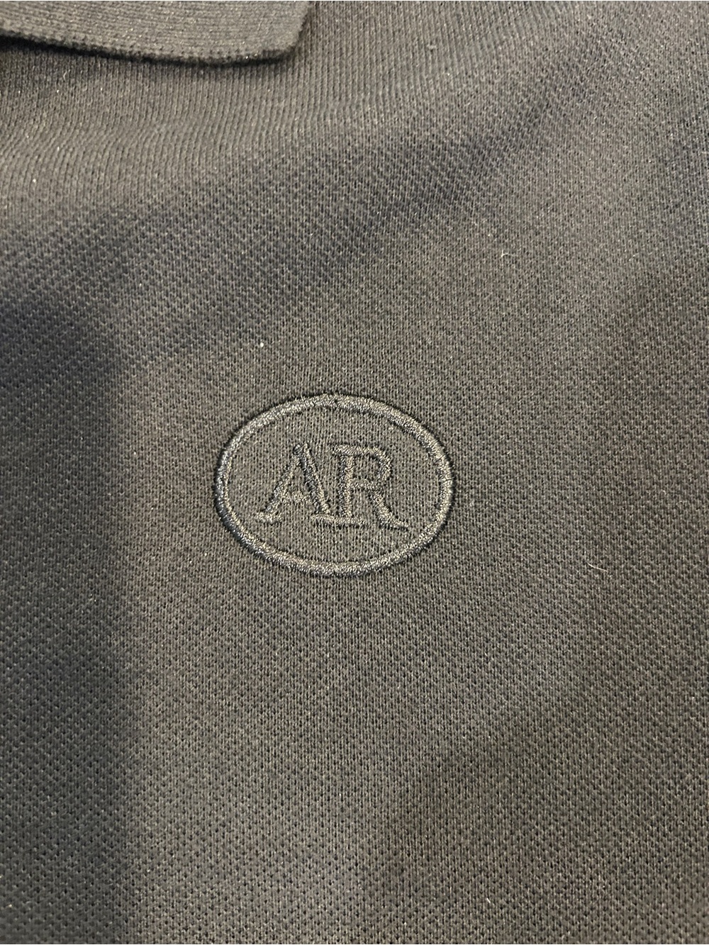 American Rag Black Men’s Polo with Subtle Logo - Picture 4 of 7